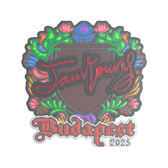 Sticker | JamYoung (Embroidered) | Budapest 2025 CS2 skin