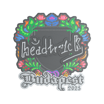 Sticker | headtr1ck (Embroidered) | Budapest 2025 CS2 skin
