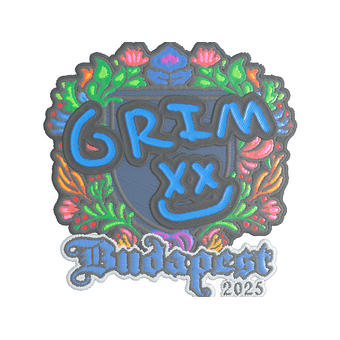 Sticker | Grim (Embroidered) | Budapest 2025 CS2 skin