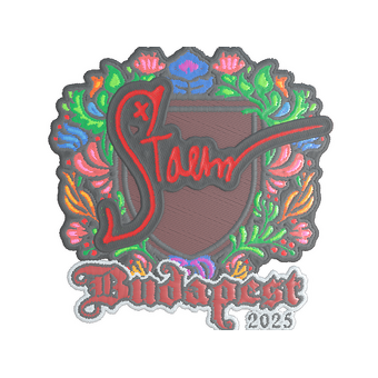 Sticker | Staehr (Embroidered) | Budapest 2025 CS2 skin