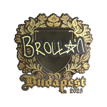 Sticker | Brollan (Gold) | Budapest 2025 CS2 skin