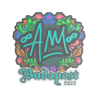 Sticker | AW (Embroidered) | Budapest 2025 CS2 skin