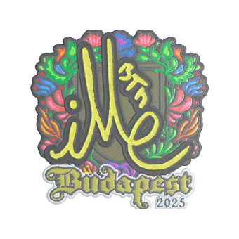 Sticker | iM (Embroidered) | Budapest 2025 CS2 skin