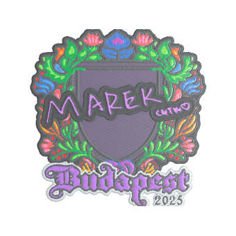 Sticker | Marek (Embroidered) | Budapest 2025 CS2 skin