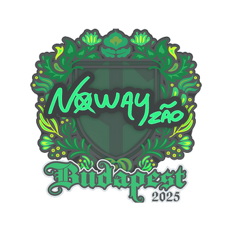 Sticker | noway | Budapest 2025 CS2 skin