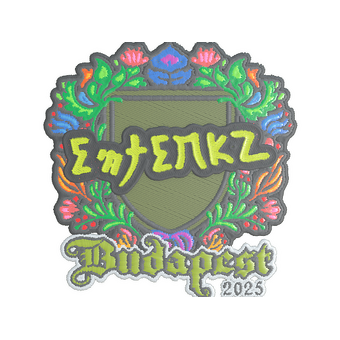 Sticker | ewjerkz (Embroidered) | Budapest 2025 CS2 skin