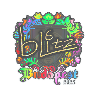 Sticker | bLitz (Holo) | Budapest 2025 CS2 skin