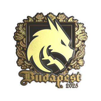 Sticker | Team Spirit (Gold) | Budapest 2025 CS2 skin