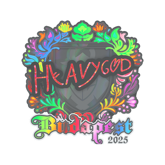 Sticker | Heavygod (Holo) | Budapest 2025 CS2 skin