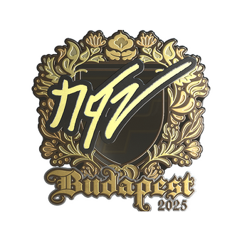Sticker | NQZ (Gold) | Budapest 2025 CS2 skin
