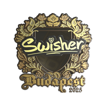 Sticker | Swisher (Gold) | Budapest 2025 CS2 skin