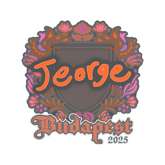 Sticker | jeorge | Budapest 2025 CS2 skin