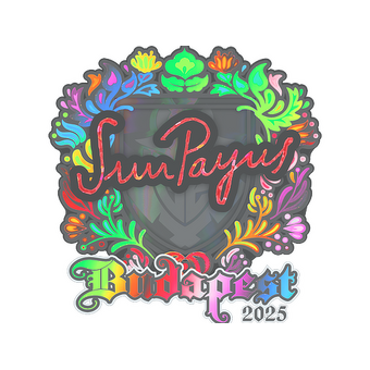 Sticker | SunPayus (Holo) | Budapest 2025 CS2 skin
