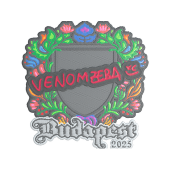 Sticker | venomzera (Embroidered) | Budapest 2025 CS2 skin