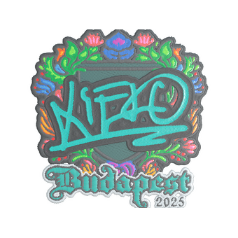 Sticker | xiELO (Embroidered) | Budapest 2025 CS2 skin
