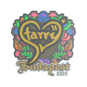 Sticker | Starry (Embroidered) | Budapest 2025 CS2 skin