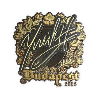 Sticker | yuurih (Gold) | Budapest 2025 CS2 skin