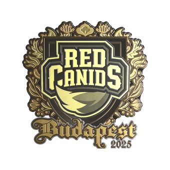 Sticker | RED Canids (Gold) | Budapest 2025 CS2 skin