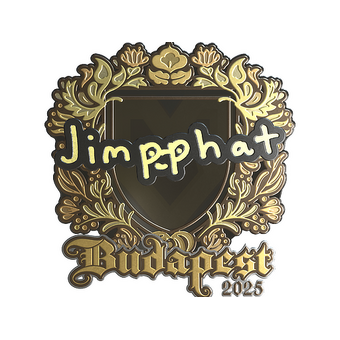 Sticker | Jimpphat (Gold) | Budapest 2025 CS2 skin