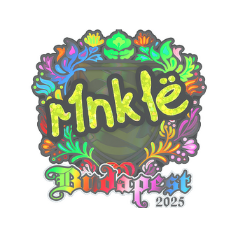 Sticker | r1nkle (Holo) | Budapest 2025 CS2 skin