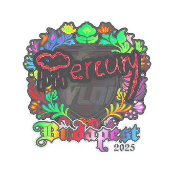 Sticker | Mercury (Holo) | Budapest 2025 CS2 skin