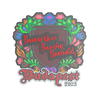 Sticker | Bart4k (Embroidered) | Budapest 2025 CS2 skin