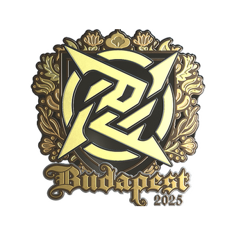 Sticker | Ninjas in Pyjamas (Gold) | Budapest 2025 CS2 skin