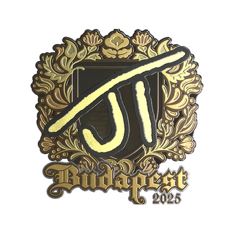 Sticker | JT (Gold) | Budapest 2025 CS2 skin