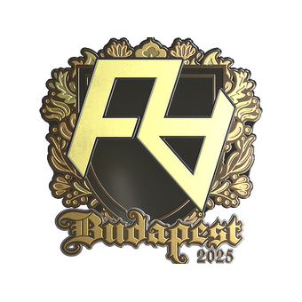 Sticker | Rare Atom (Gold) | Budapest 2025 CS2 skin