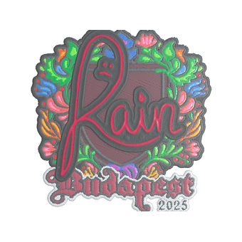 Sticker | rain (Embroidered) | Budapest 2025 CS2 skin