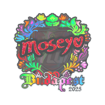Sticker | Moseyuh (Holo) | Budapest 2025 CS2 skin