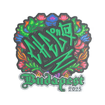 Sticker | chelo (Embroidered) | Budapest 2025 CS2 skin