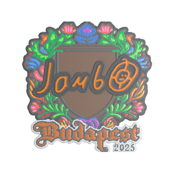Sticker | jambo (Embroidered) | Budapest 2025 CS2 skin
