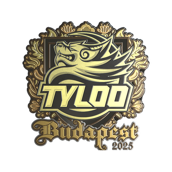 Sticker | TYLOO (Gold) | Budapest 2025 CS2 skin
