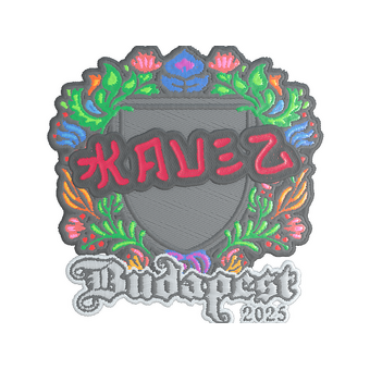Sticker | kauez (Embroidered) | Budapest 2025 CS2 skin