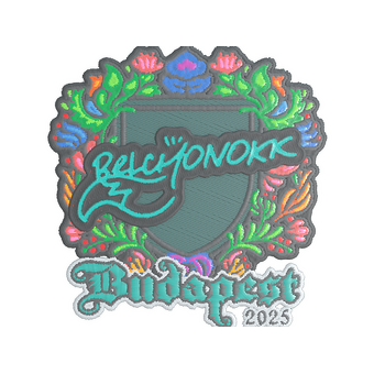 Sticker | BELCHONOKK (Embroidered) | Budapest 2025 CS2 skin