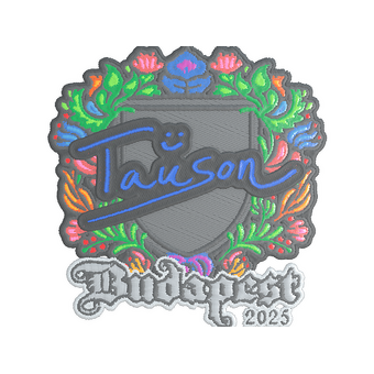 Sticker | Tauson (Embroidered) | Budapest 2025 CS2 skin