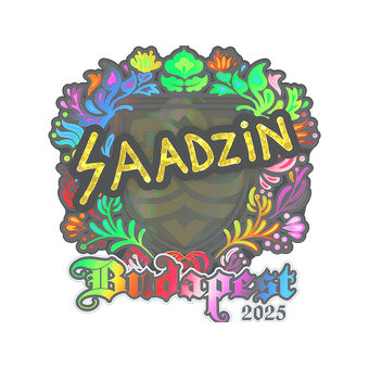 Sticker | saadzin (Holo) | Budapest 2025 CS2 skin