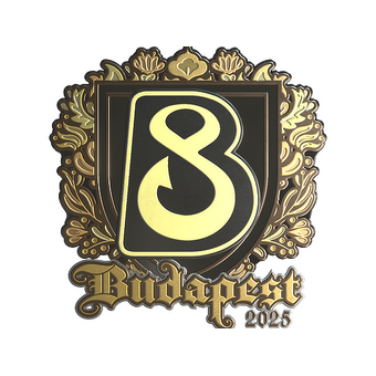 Sticker | B8 (Gold) | Budapest 2025 CS2 skin