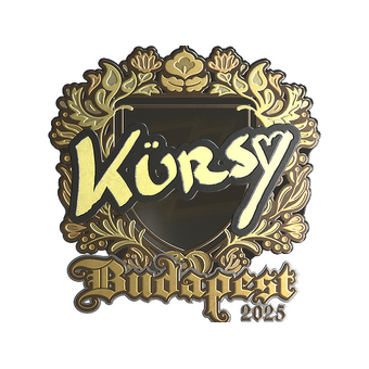 Sticker | Kursy (Gold) | Budapest 2025 CS2 skin