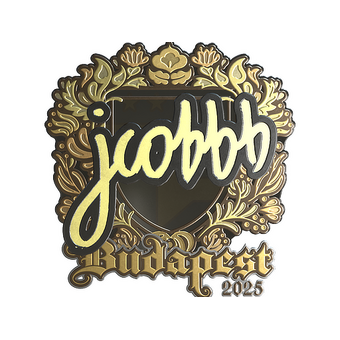 Sticker | jcobbb (Gold) | Budapest 2025 CS2 skin