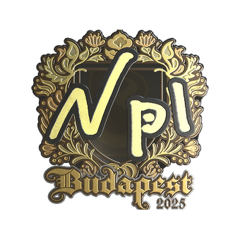 Sticker | npl (Gold) | Budapest 2025 CS2 skin