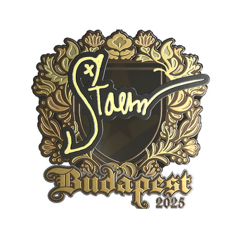 Sticker | Staehr (Gold) | Budapest 2025 CS2 skin