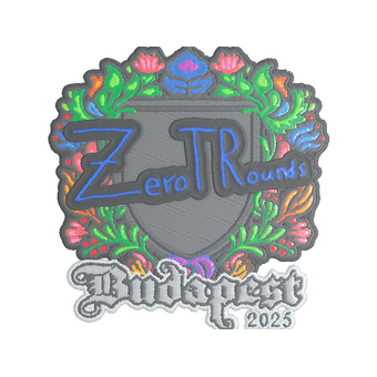 Sticker | ztr (Embroidered) | Budapest 2025 CS2 skin