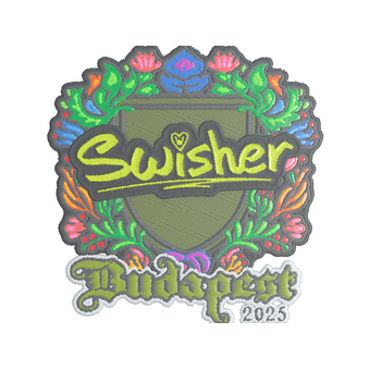 Sticker | Swisher (Embroidered) | Budapest 2025 CS2 skin