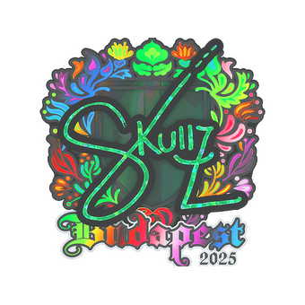 Sticker | skullz (Holo) | Budapest 2025 CS2 skin