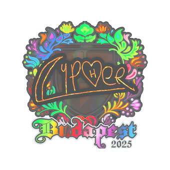 Sticker | Cypher (Holo) | Budapest 2025 CS2 skin