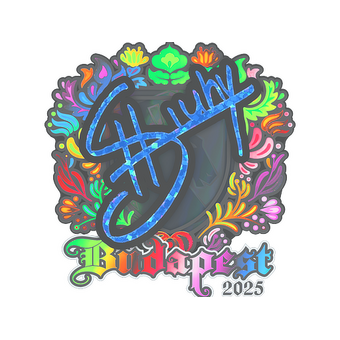 Sticker | siuhy (Holo) | Budapest 2025 CS2 skin