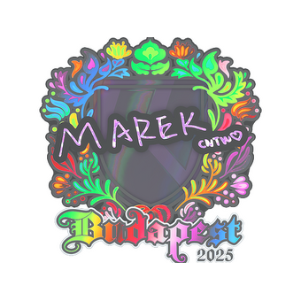 Sticker | Marek (Holo) | Budapest 2025 CS2 skin