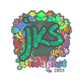 Sticker | jks (Holo) | Budapest 2025 CS2 skin